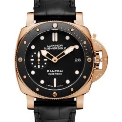 沛纳海 Panerai LUMINOR SUBMERSIBLE 1950 3 DAYS AUTOMATIC ORO ROSSO PAM00684 Pam684 玫瑰金 霍建华同款