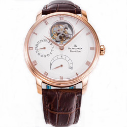 Blancpain 宝珀 VILLERET 经典系列 6025-3642-55B 陀飞轮 玫瑰金