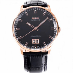 美度 MIDO 指挥官系列纪念日 大日历 全自动机械腕表 COMMANDER BIG DATE M021.626.36.051.00 皮带 - Noob完美版