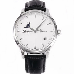 Glashutte 格拉苏蒂 Senator 议员系列 Panoramadatum Mondphase 大日历月相腕表 1-36-04-05-02-02