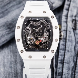 Richard Mille 理查德·米勒 RM 051 Jackie Chan 白色陶瓷 成龙定制版 