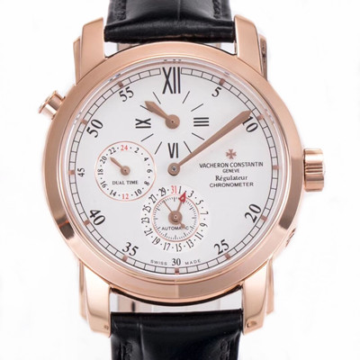 江诗丹顿 VACHERON CONSTANTIN 马耳他系列 MALTE 双时区 DUAL TIME 42005/000J-8901