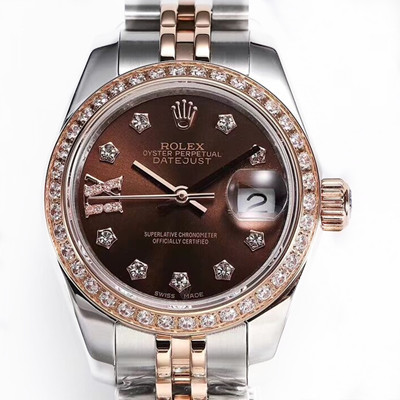 Rolex 劳力士 datejust 日志型 巧克力面镶钻 N厂定制版