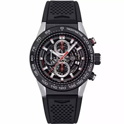 泰格豪雅 卡莱拉系列  CALIBRE HEUER 01 自动计时 45毫米系列 CAR2A1Z.FT6044