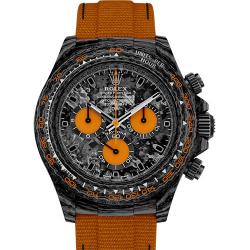 劳力士 Rolex 宇宙计型迪通拿 Cosmograph Daytona DIW改装厂 All-Carbon-Orange-Edition NOOB手表