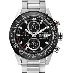 泰格豪雅 卡莱拉系列 CALIBRE HEUER 01 自动计时 43毫米系列 CAR201W.BA0714