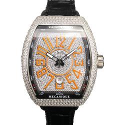 法兰克穆勒 Franck Muller Vanguard Yachting V 45 CC DT AC BL Orange