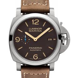 沛纳海 Panerai LUMINOR 庐米诺 MARINA 1950 3 DAYS AUTOMATIC TITANIO PAM01351 