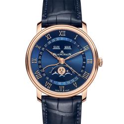 Blancpain 宝珀 VILLERET 经典系列 Quantième Complet 6654 3640 55 月相 - NOOB