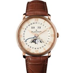 Blancpain 宝珀 VILLERET 经典系列 Quantième Complet 6654-3642-55B 月相 - NOOB