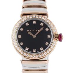 BVLGARI Bulgari 宝格丽 LVCEA系列 LU28-Diamond-Black 