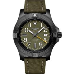 Breitling 百年灵 复仇者双时区自动机械腕表45夜间任务限量版（AVENGER AUTOMATIC G