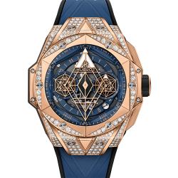 Hublot 宇舶 Big Bang 大爆炸 Sang Bleu II 刺青2 418.OX.5108.RX.1604.MXM20 王金蓝色密镶