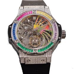 Hublot 宇舶 Big Bang 大爆炸 45MM 镶钻 涂鸦 陀飞轮