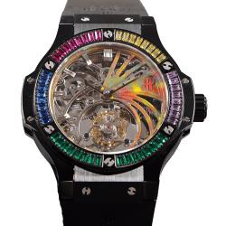 Hublot 宇舶 Big Bang 大爆炸 45MM 陶瓷 涂鸦 陀飞轮