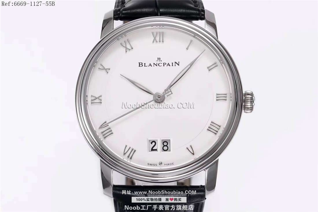 n厂Blancpain 宝珀 VILLERET 经典系列 6669-1127-55B GRANDE DATE