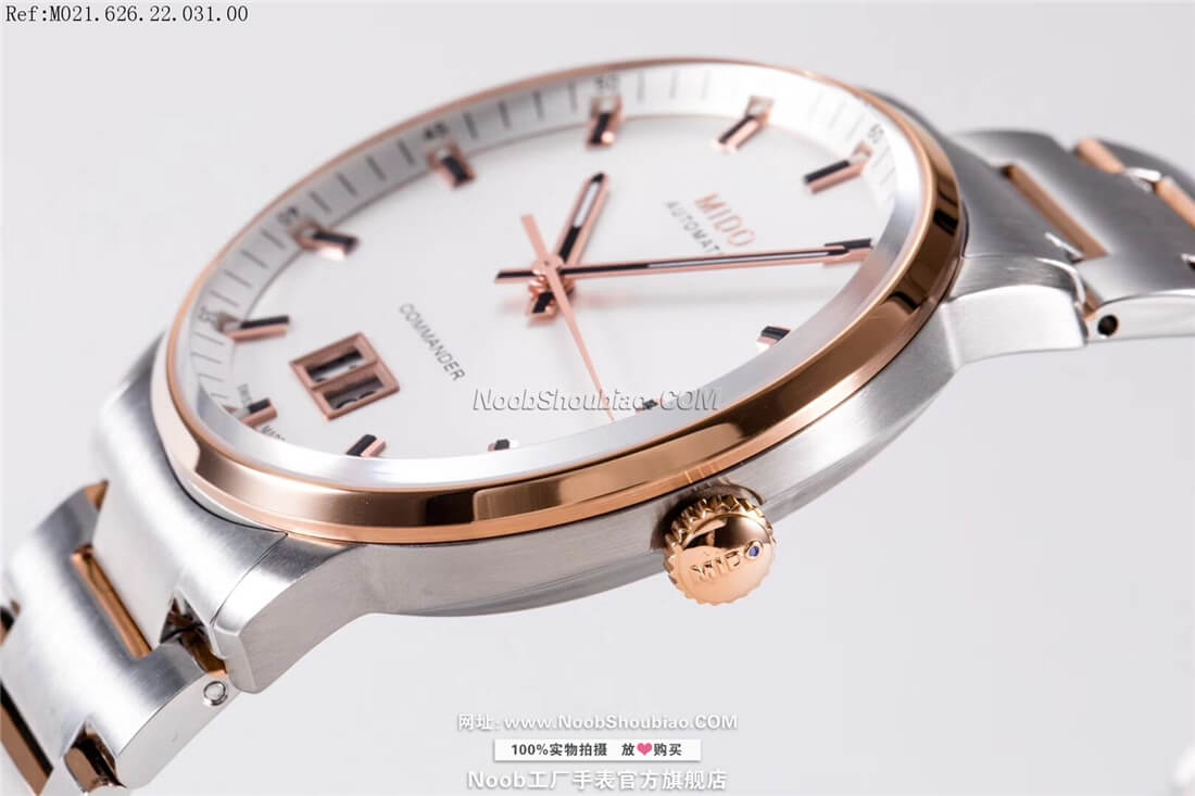  noob美度 MIDO 指挥官系列纪念日 大日历 全自动机械腕表 COMMANDER BIG DATE M021.626.22.031.00