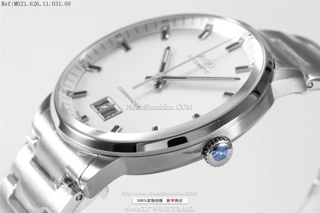 noob美度 MIDO 指挥官系列纪念日 大日历 全自动机械腕表 COMMANDER BIG DATE M021.626.11.031.00 