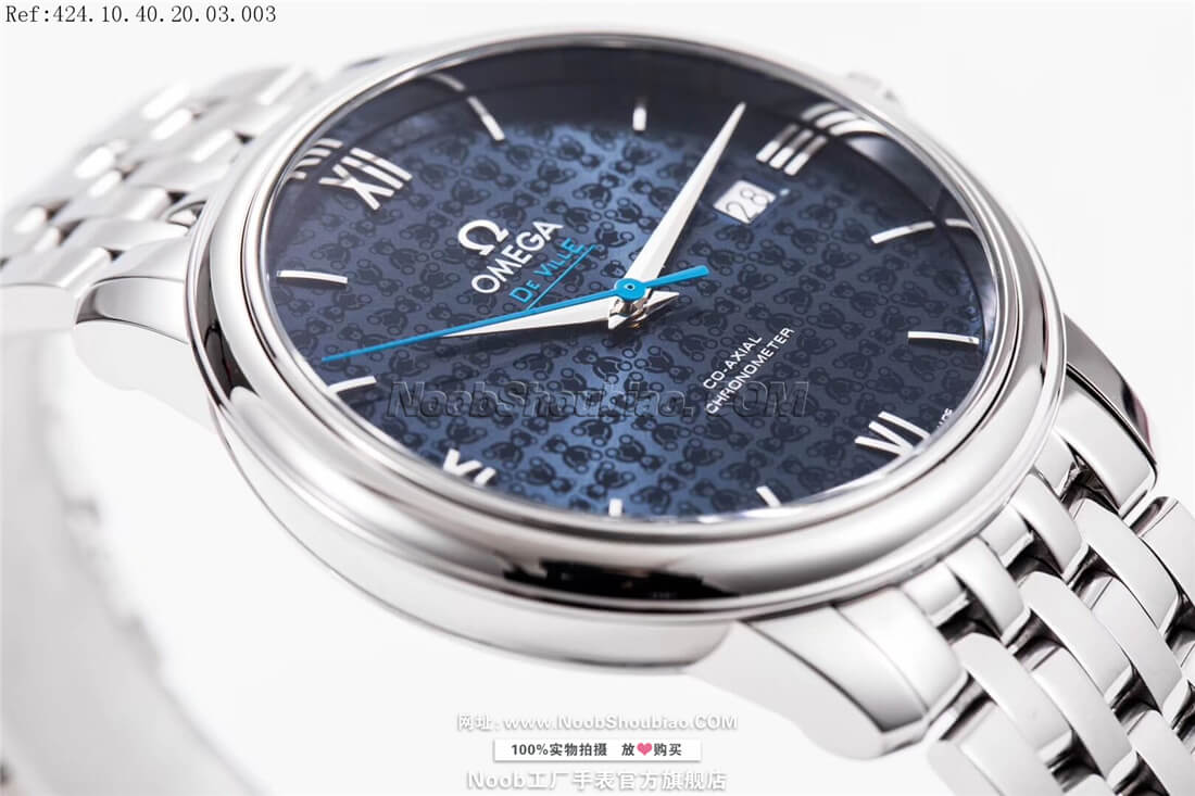 复刻名表Omega 欧米茄 De Ville 碟飞系列 Prestige 典雅系列 Orbis 奥比斯 424.10.40.20.03.003