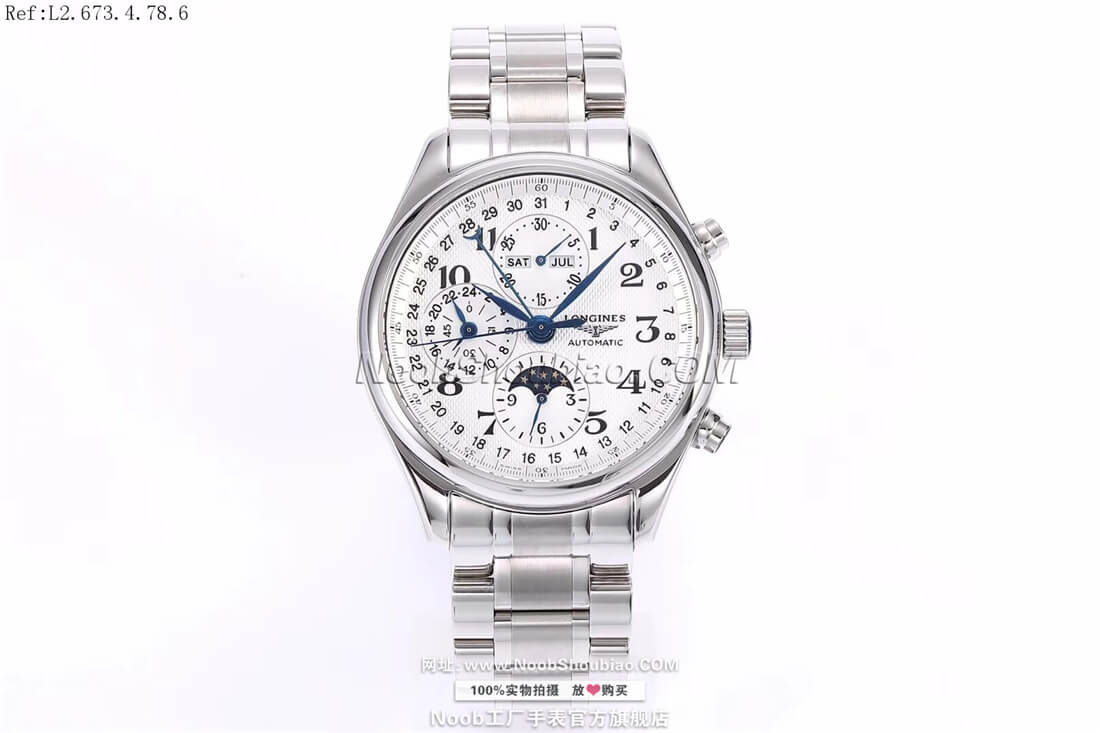 noob官网Longines 浪琴 Master Collection 名匠系列 L2.673.4.78.6 月相