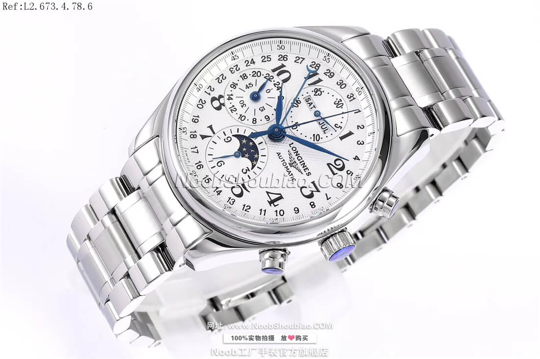 noob手表Longines 浪琴 Master Collection 名匠系列 L2.673.4.78.6 月相