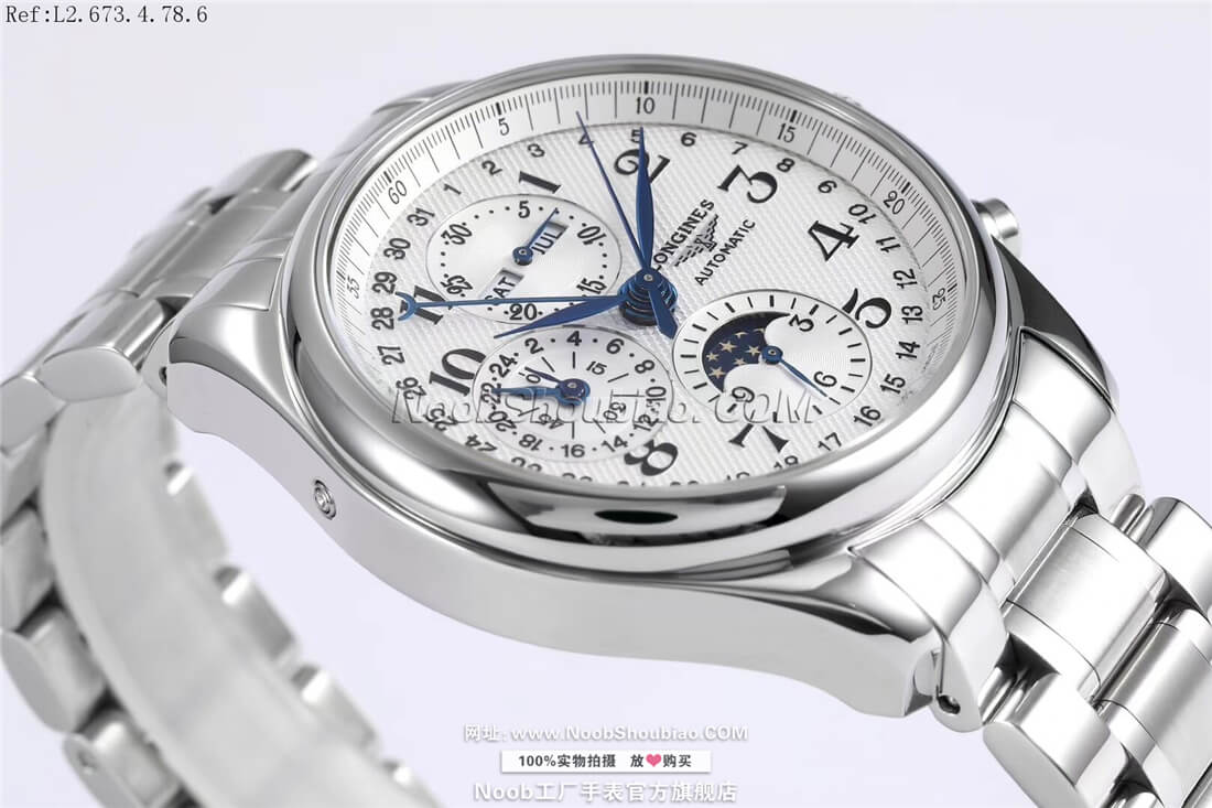 noob工厂Longines 浪琴 Master Collection 名匠系列 L2.673.4.78.6 月相