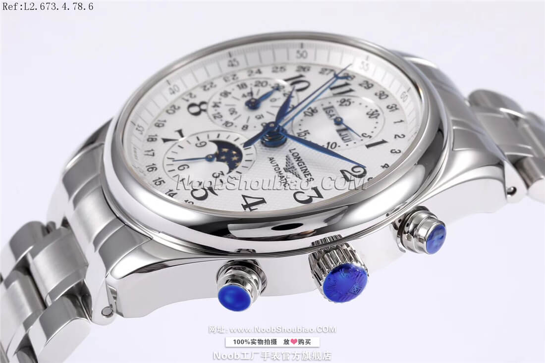 复刻名表Longines 浪琴 Master Collection 名匠系列 L2.673.4.78.6 月相