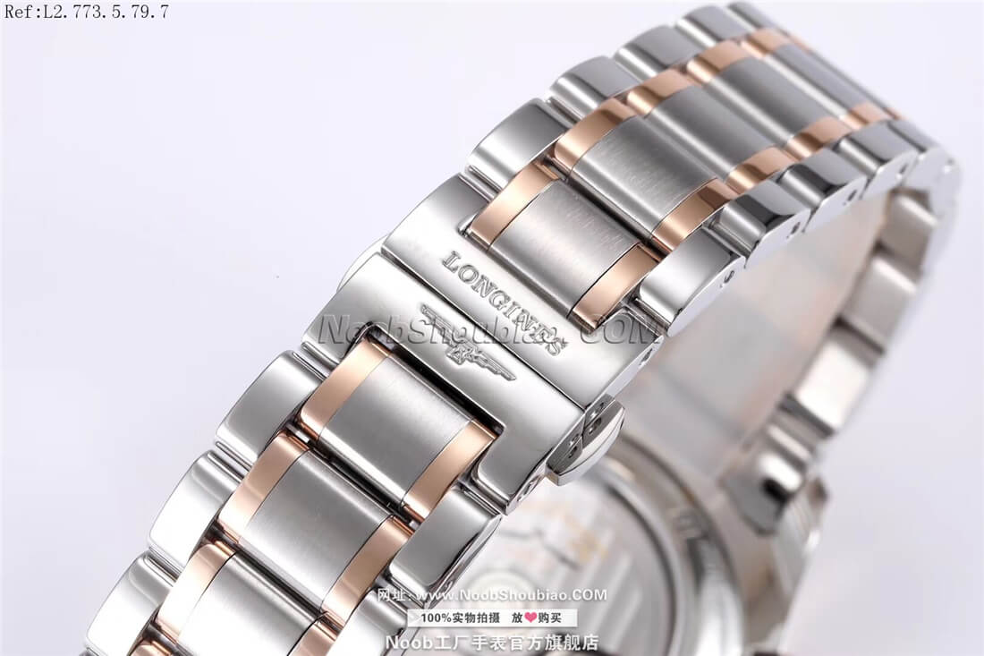 Longines 浪琴 Master Collection 名匠系列 L2.773.5.79.7 月相 玫瑰金