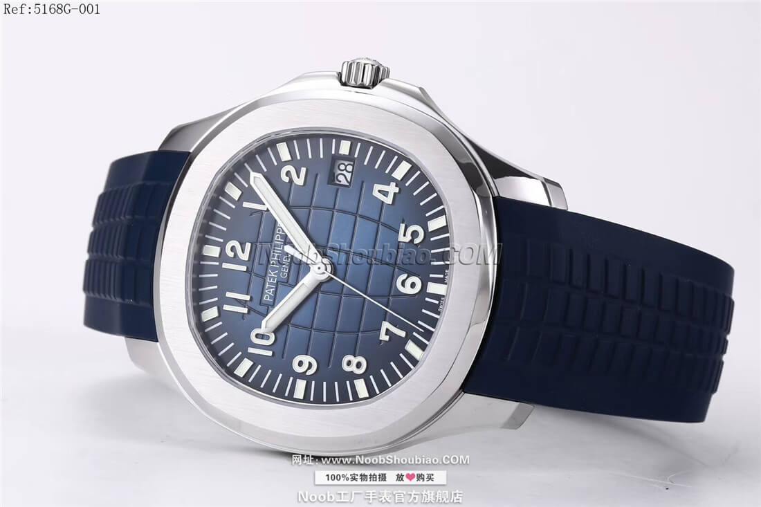 n厂手表官网PATEK PHILIPPE 百达翡丽 Aquanaut系列 5168G-001