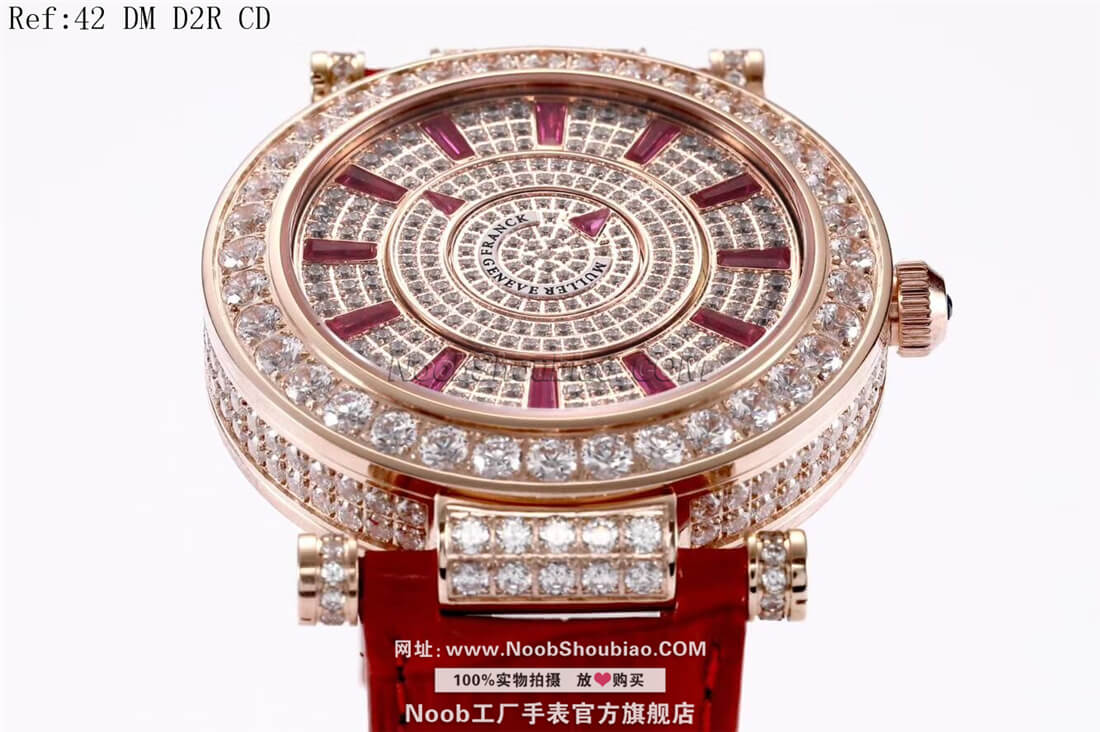 noob手表Franck Muller 法穆兰 DOUBLE MYSTERY系列 42 DM D2R CD 玫瑰金