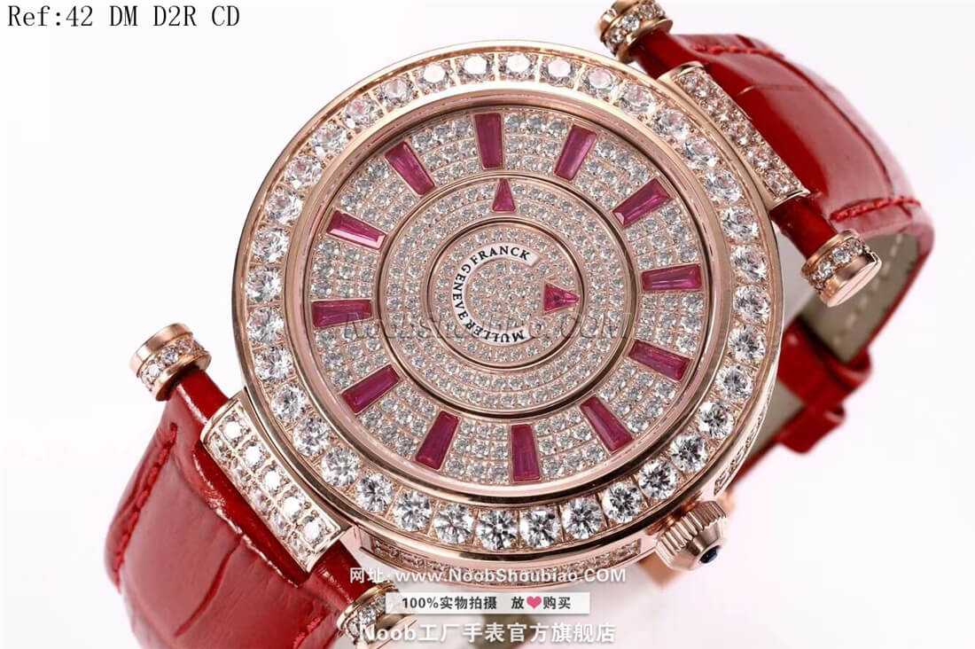 noob工厂Franck Muller 法穆兰 DOUBLE MYSTERY系列 42 DM D2R CD 玫瑰金
