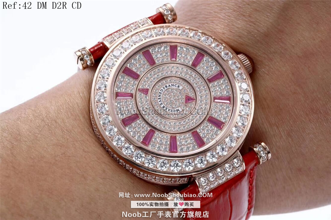 noob官方旗舰店Franck Muller 法穆兰 DOUBLE MYSTERY系列 42 DM D2R CD 玫瑰金