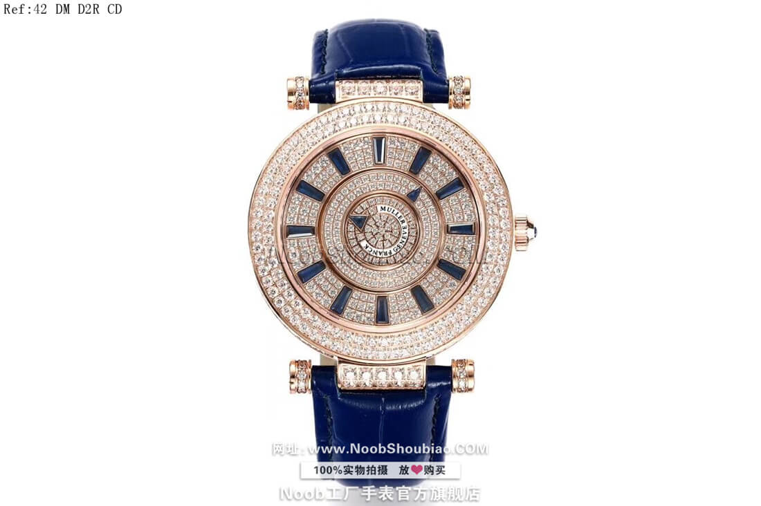 noob官网Franck Muller 法穆兰 DOUBLE MYSTERY系列 42 DM D2R CD 玫瑰金