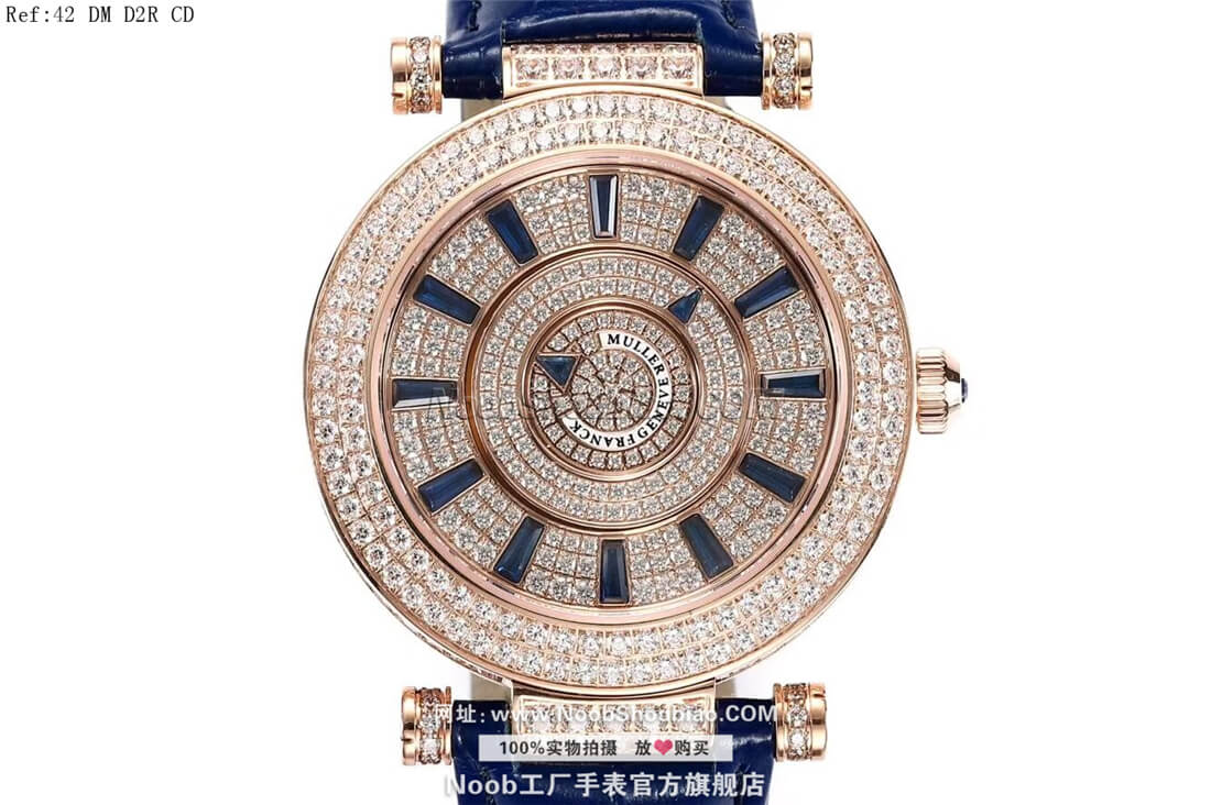 n厂Franck Muller 法穆兰 DOUBLE MYSTERY系列 42 DM D2R CD 玫瑰金
