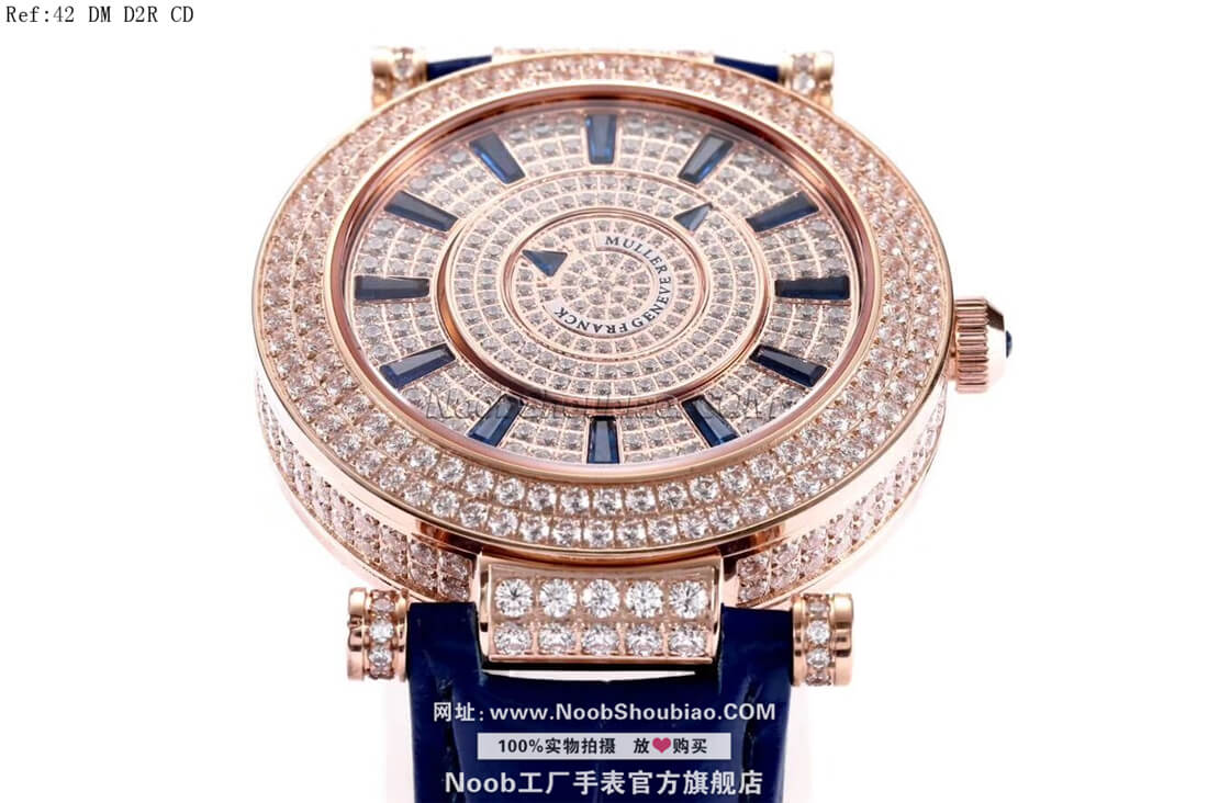 noob手表Franck Muller 法穆兰 DOUBLE MYSTERY系列 42 DM D2R CD 玫瑰金