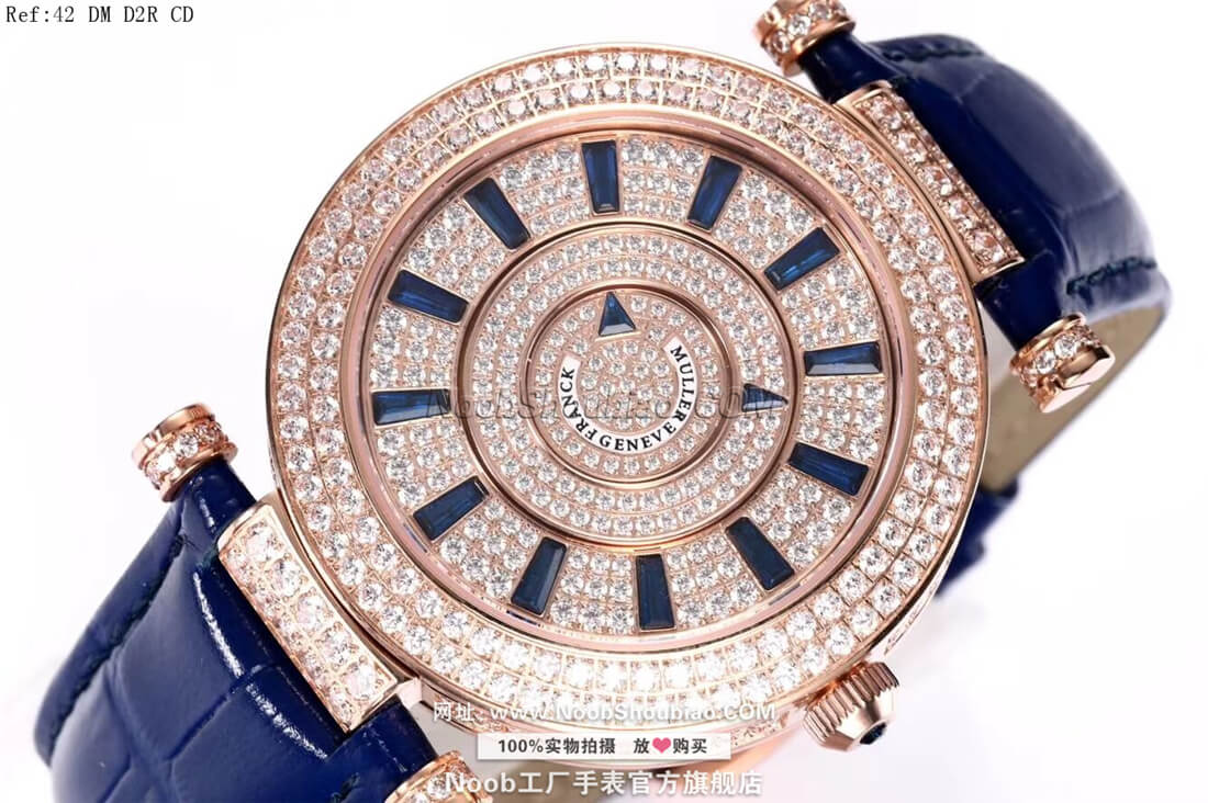 noob工厂Franck Muller 法穆兰 DOUBLE MYSTERY系列 42 DM D2R CD 玫瑰金