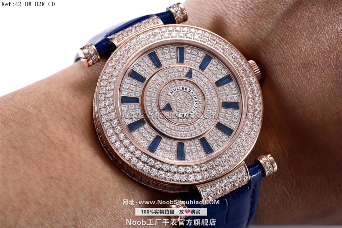 noob官方旗舰店Franck Muller 法穆兰 DOUBLE MYSTERY系列 42 DM D2R CD 玫瑰金