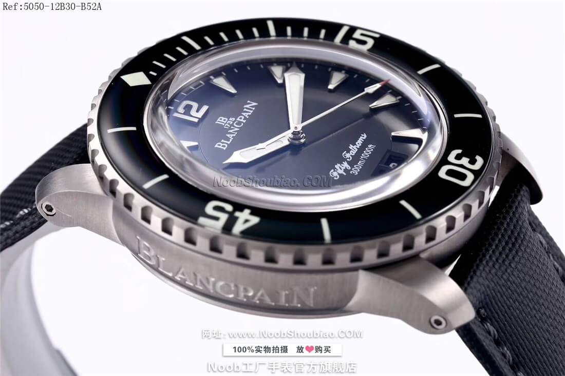 复刻名表Blancpain 宝珀 五十噚系列 5050-12B30-B52A 