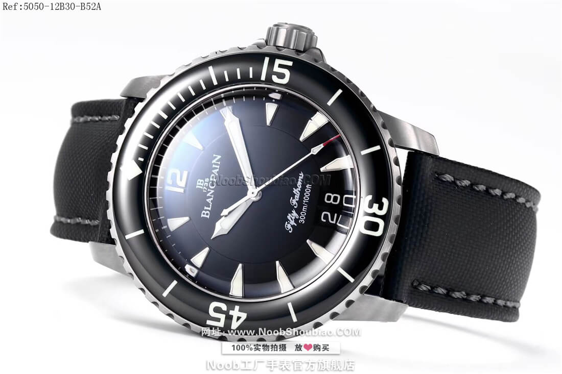 n厂手表官网Blancpain 宝珀 五十噚系列 5050-12B30-B52A 