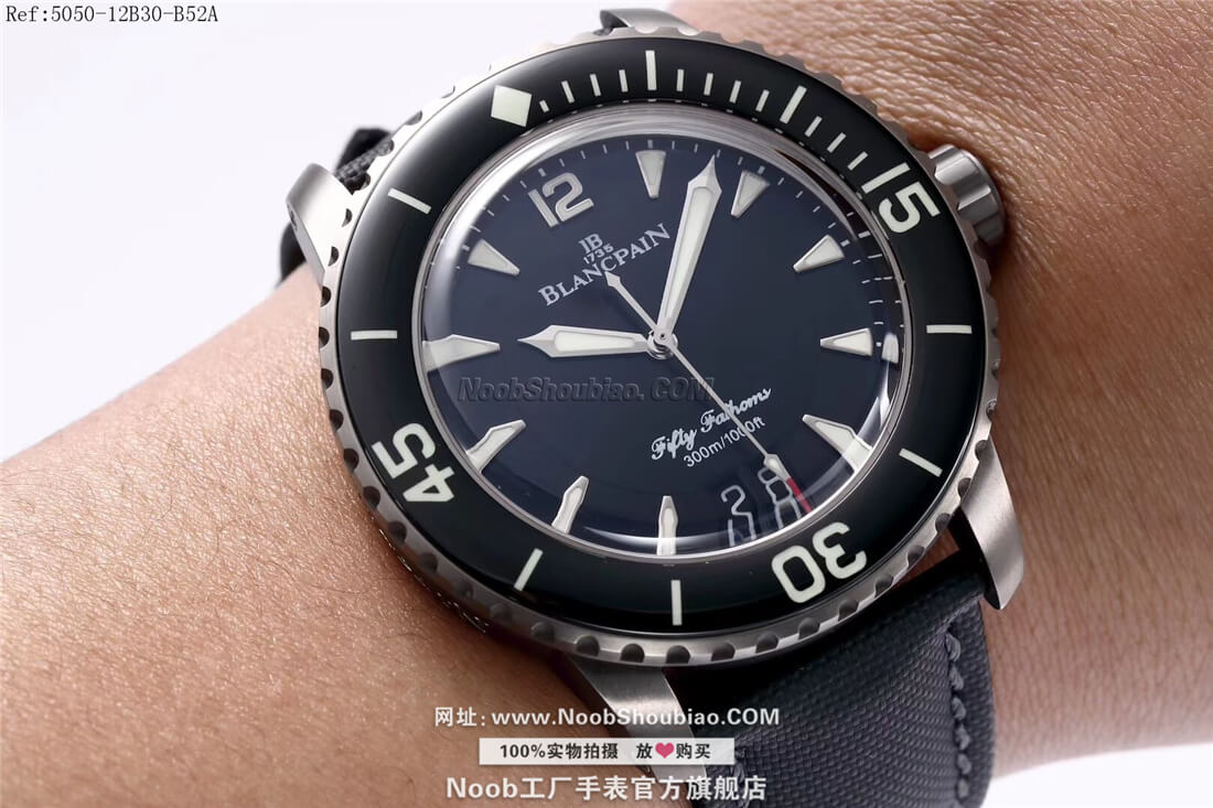 noob官方旗舰店Blancpain 宝珀 五十噚系列 5050-12B30-B52A 