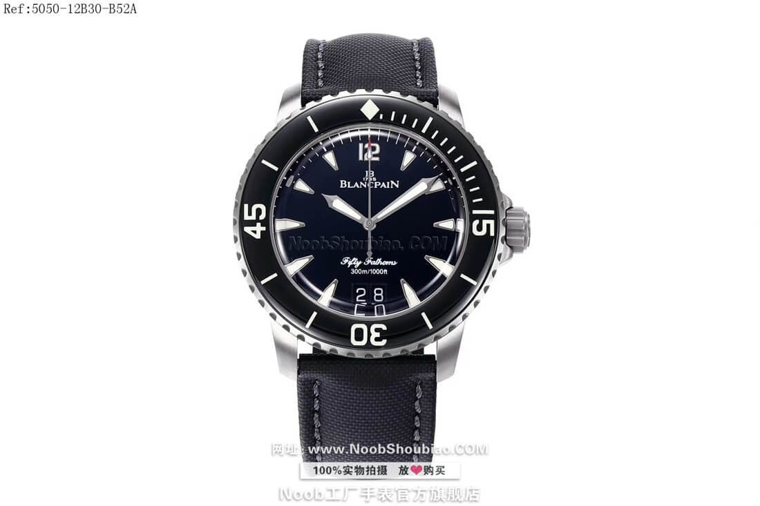 noob官网Blancpain 宝珀 五十噚系列 5050-12B30-B52A 