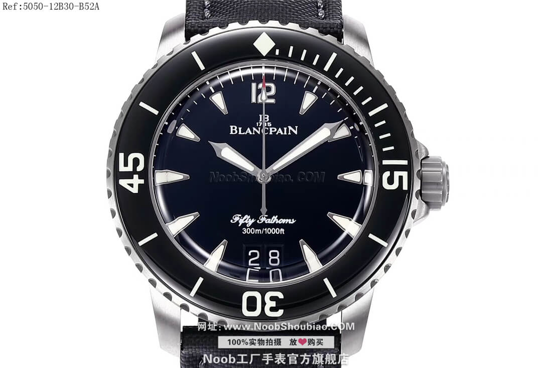 n厂Blancpain 宝珀 五十噚系列 5050-12B30-B52A 
