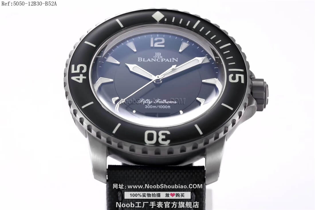 noob手表Blancpain 宝珀 五十噚系列 5050-12B30-B52A 