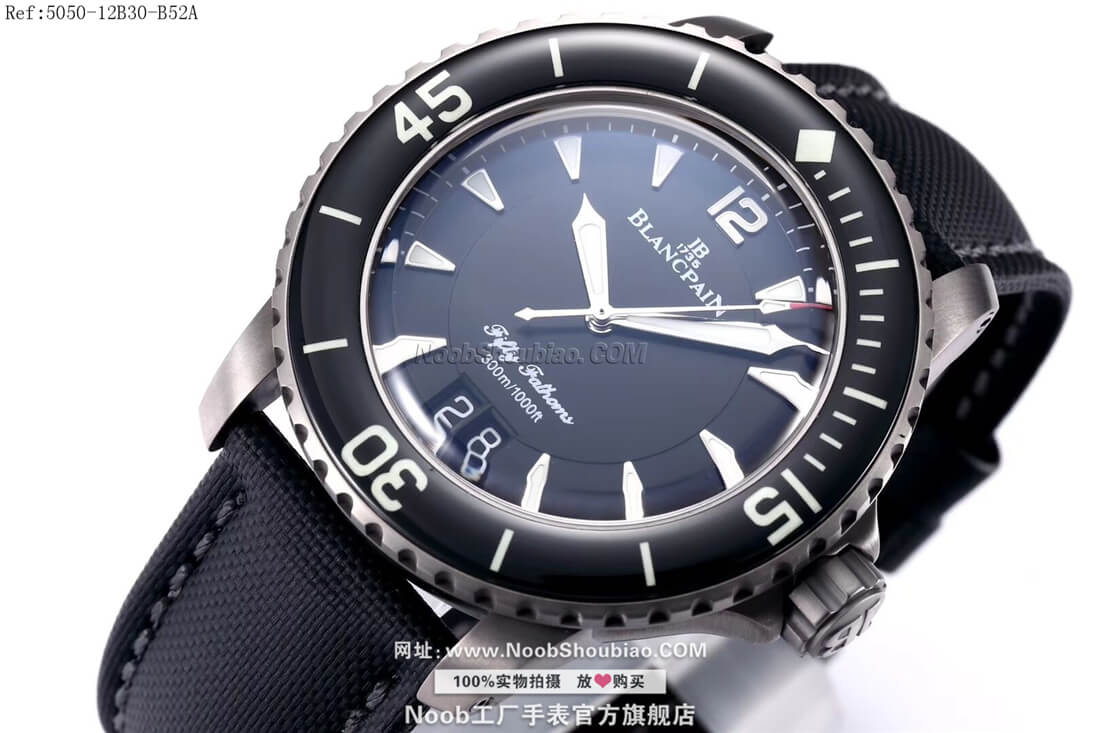 noob工厂Blancpain 宝珀 五十噚系列 5050-12B30-B52A 