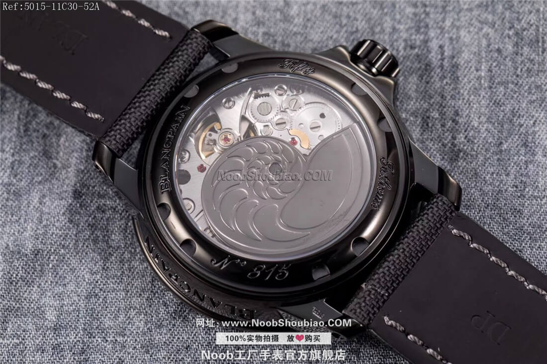 n版手表Blancpain 宝珀 FIFTY FATHOMS 五十噚系列 5015-11C30-52A 黑武士