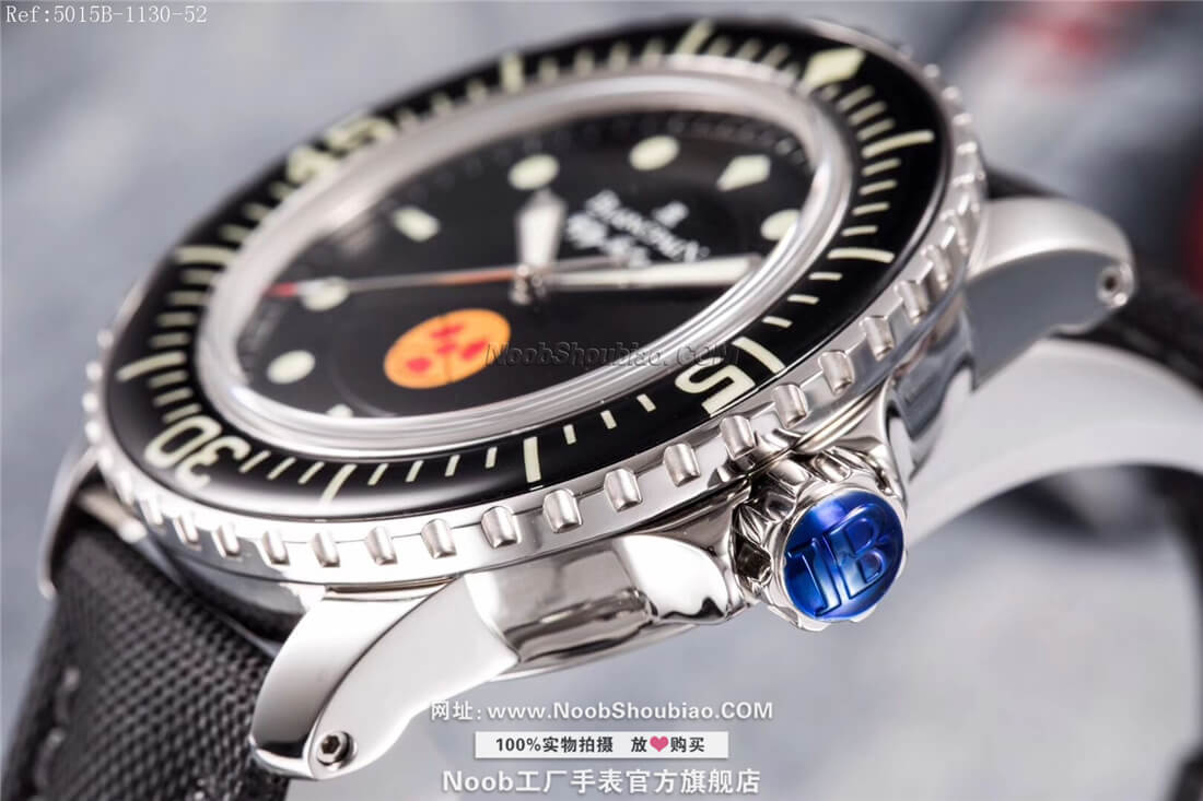 noob工厂Blancpain 宝珀 FIFTY FATHOMS 五十噚系列 5015B-1130-52