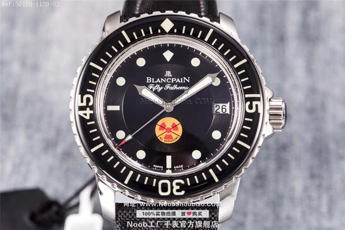 复刻名表Blancpain 宝珀 FIFTY FATHOMS 五十噚系列 5015B-1130-52