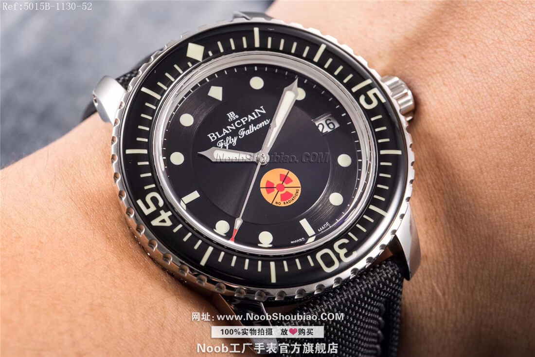 noob官方旗舰店Blancpain 宝珀 FIFTY FATHOMS 五十噚系列 5015B-1130-52