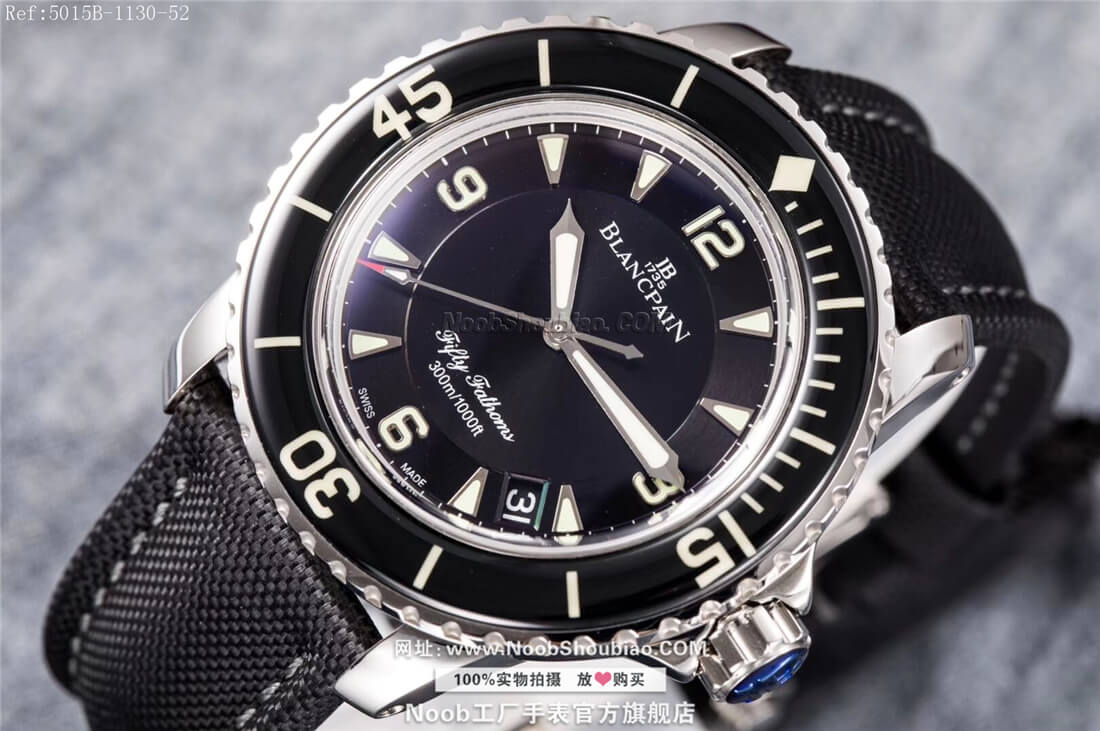 noob手表Blancpain 宝珀 FIFTY FATHOMS 五十噚系列 5015-1130-52