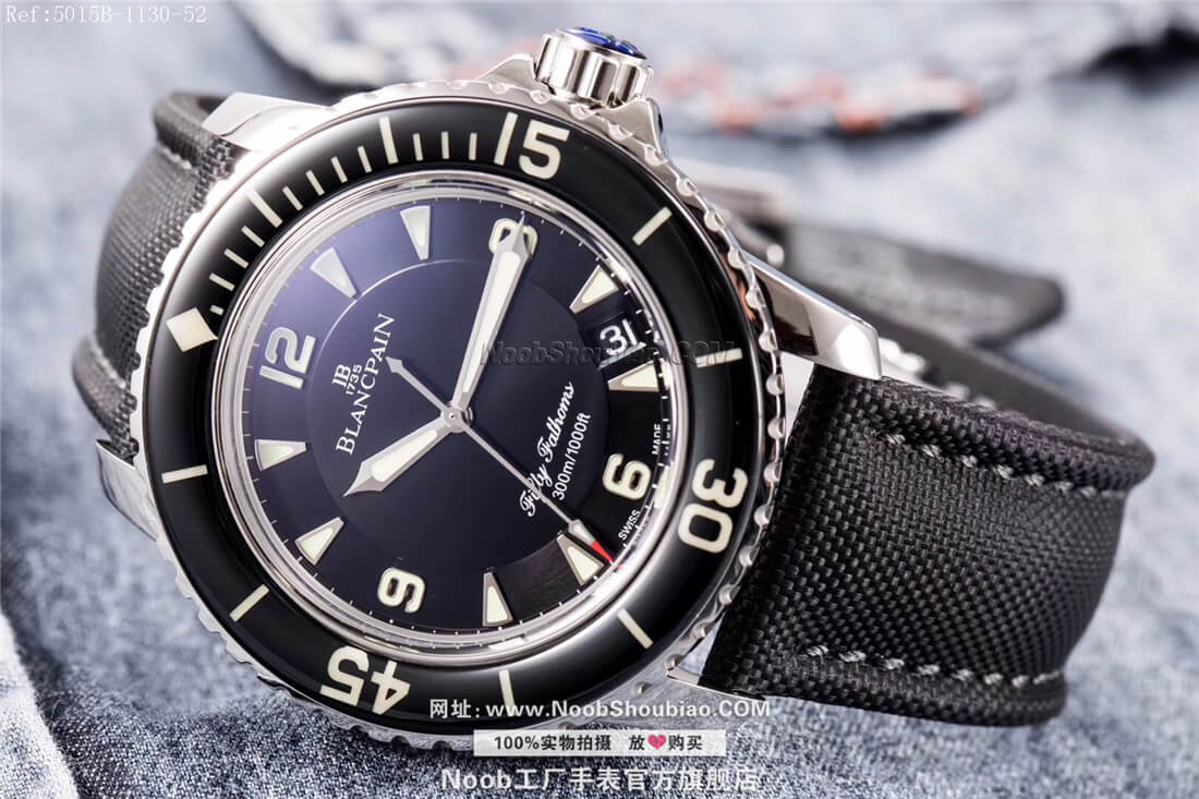n厂手表官网Blancpain 宝珀 FIFTY FATHOMS 五十噚系列 5015-1130-52